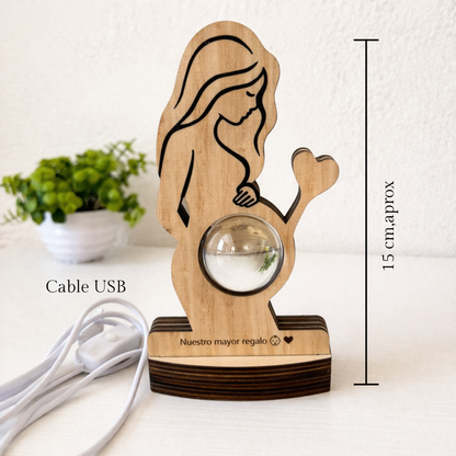 MemoryCristal® – Cristal Personalizado con Foto y Luz LED